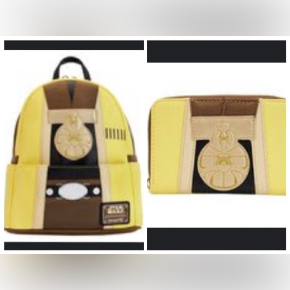Loungefly
STAR WARS
Luke Skywalker Medal Ceremony Mini Backpack and Wallet